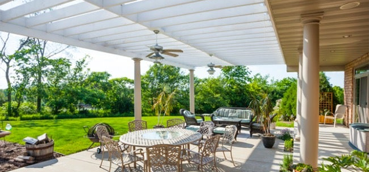 Concrete Pergola Roofing Installation in Ventura, CA